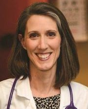 Kimberly Shiel, MD female doctor in labcoat