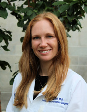 Cedar Slovacek, M.D. Head and shoulders portrait of Cedar Slovacek, M.D.
